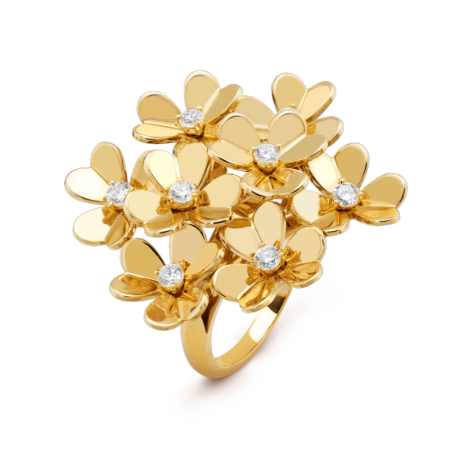 Кольцо Van Cleef & Arpels Frivole 8 цветков VCARB67700