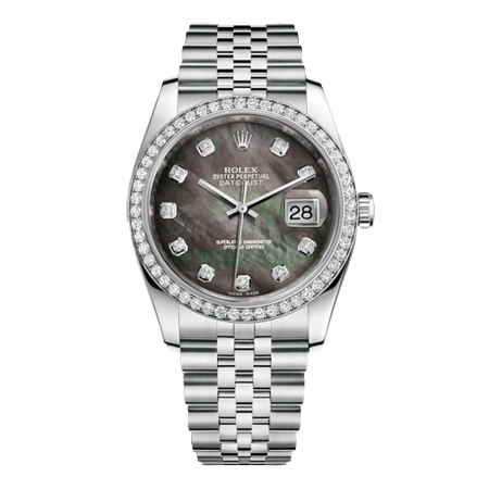 Часы Rolex DATEJUST 36 MM STEEL AND WHITE GOLD ТЮНИНГ.