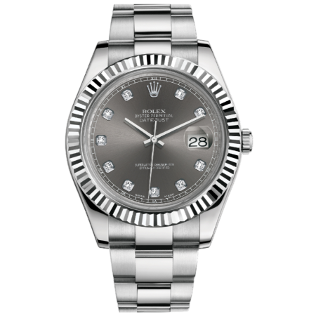 Часы Rolex Datejust II 41mm Steel and White Gold 116334