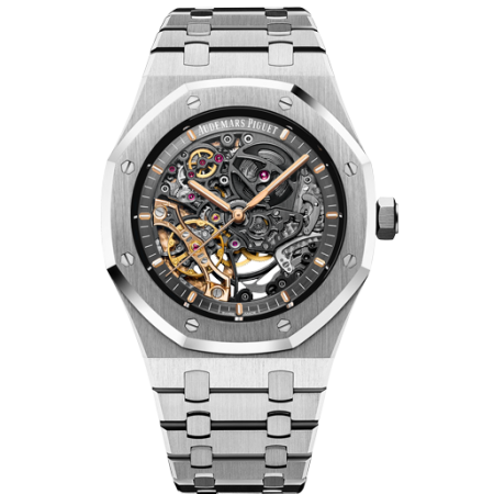 Часы AUDEMARS PIGUET ROYAL OAK DOUBLE BALANCE WHEEL OPENWORKED 15407ST.OO.1220ST.01