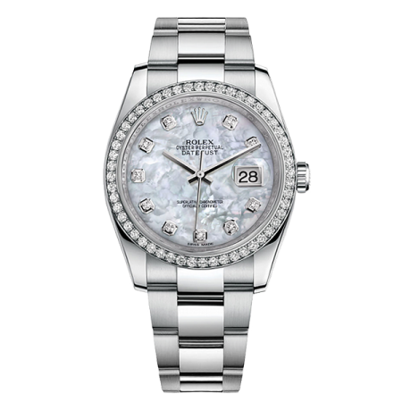 Часы Rolex DATEJUST 36 MM OYSTERSTEEL WHITE GOLD AND DIAMONDS