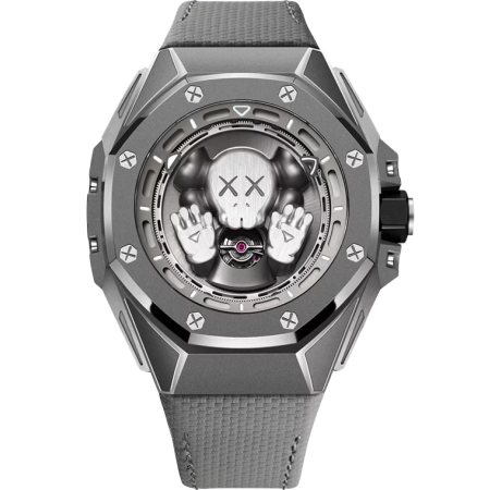 Часы AUDEMARS PIGUET KAWS TOURBILLON COMPANION OPENWORKED DIAL LIMITED EDITION 26656TI.GG.D019VE.01