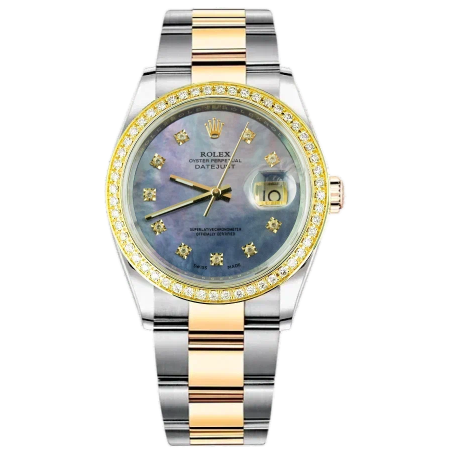 Часы Rolex Datejust 36mm Steel and Yellow Gold ТЮНИНГ 126201.