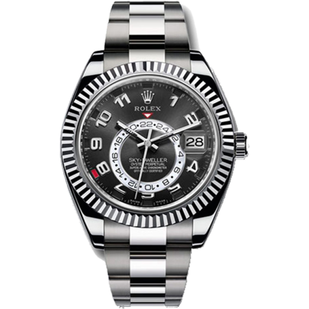 Часы Rolex SKY-DWELLER 42MM WHITE GOLD