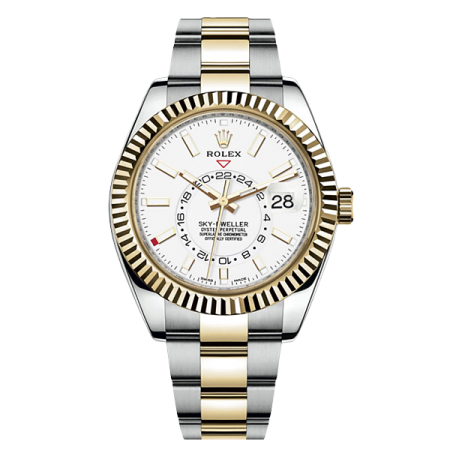 Часы Rolex SKY-DWELLER 42MM STEEL AND YELLOW GOLD