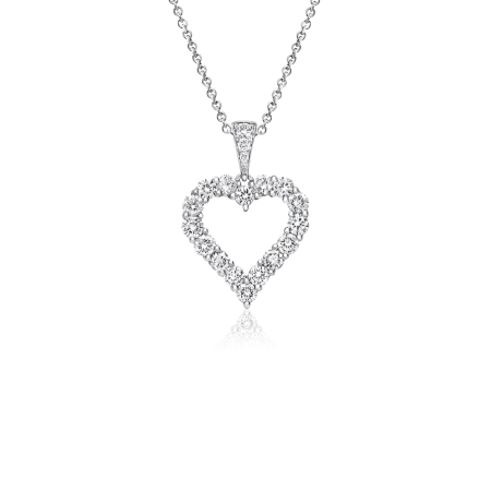 Кулон Graff Diamond Heart Silhouette Pendant RGP048
