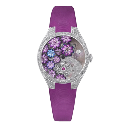 Часы Graff Technical Watches Floral 37 mm MGFA37WGSLDMPT