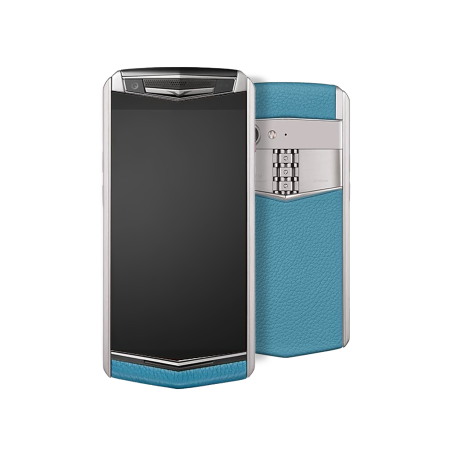 Телефон Vertu ASTER P Ti Silver Calf Gentleman Blue