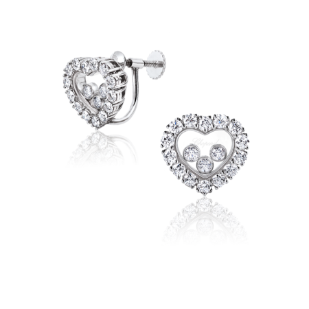 Серьги Chopard Happy Diamonds 83/6216/0-20