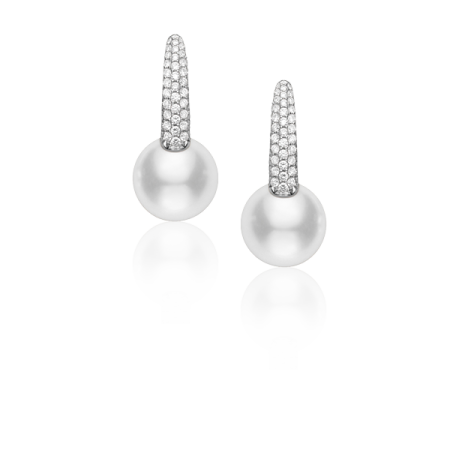 Серьги Mikimoto Classic PEL 10229 D W