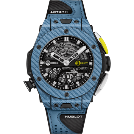 Часы Hublot Big Bang Unico Golf Sky Blue Carbon 416.YE.1120.VR