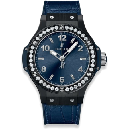 Часы Hublot Big Bang Ceramic Blue Diamonds 38 mm