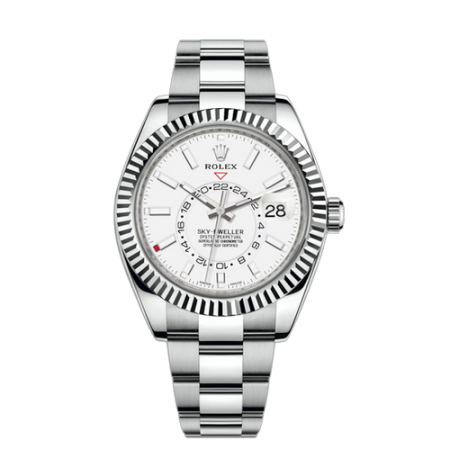 Часы Rolex SKY-DWELLER 42 MM STEEL AND WHITE GOLD