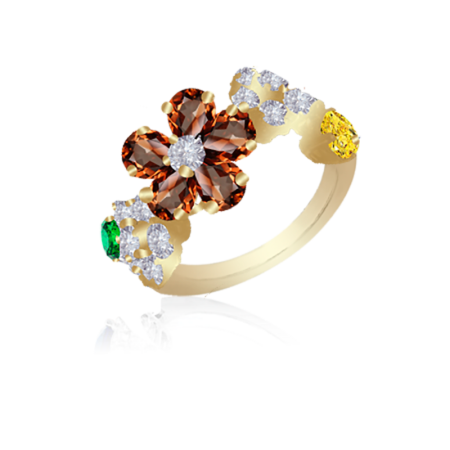 Кольцо Van Cleef & Arpels . FOLIE DES PRES VRС98355