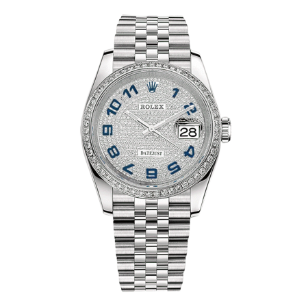 Часы Rolex DATEJUST DIAMONDS 36 MM OYSTERSTEEL