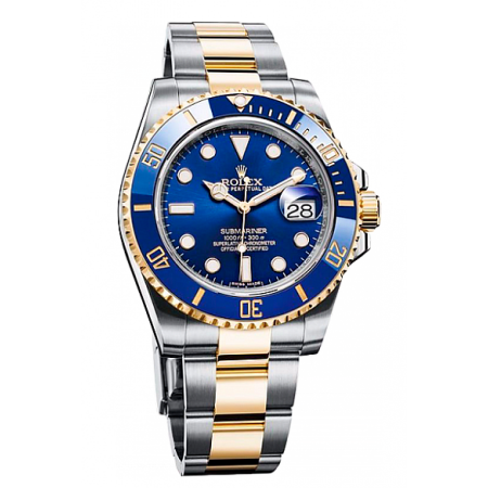 Часы Rolex SUBMARINER DATE 40MM STEEL AND YELLOW GOLD CERAMIC