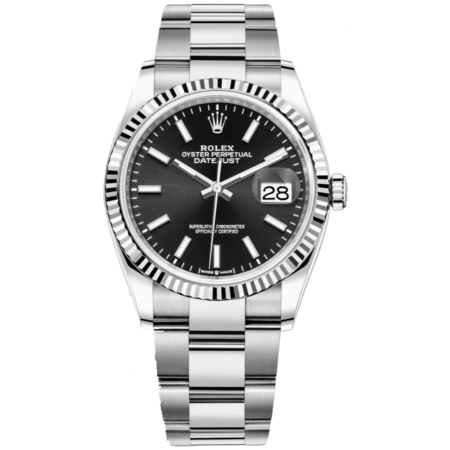 Часы Rolex Datejust 36mm Steel and White Gold 126234-0016