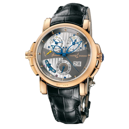 Часы Ulysse Nardin Classic Sonata Cathedral Dual Time 676-88/212