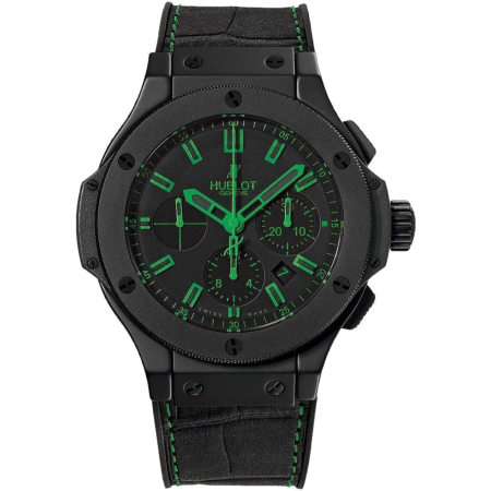 Часы Hublot Big Bang 44 mm All Black Green