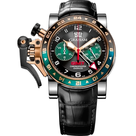 Часы Graham CHRONOFIGHTER OVERSIZE GMT 2OVGG.B26A