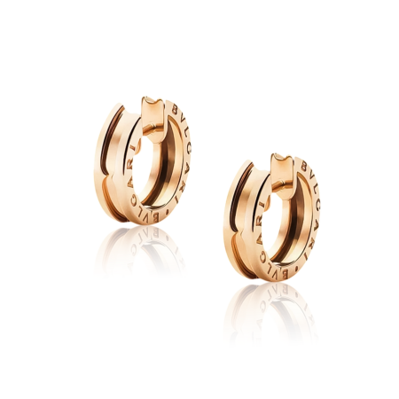 Серьги BVLGARI B.Zero1 Earrings Rose Gold 345506