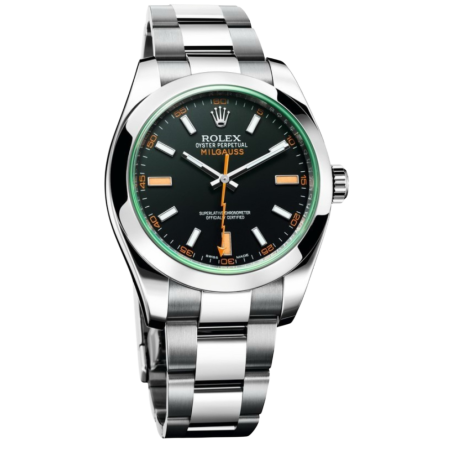 Часы Rolex Milgauss 40mm Steel 116400GV bl