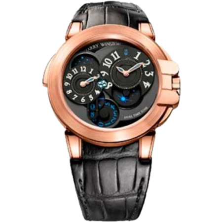 Часы Harry Winston Ocean Dual Time Rose Gold