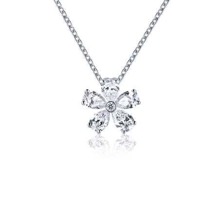 Подвеска Mercury White Gold Flower Pendant MPI18723/WG/FL1.30