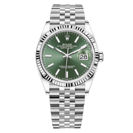 Часы Rolex Datejust 36mm Steel and White Gold 126234-0051