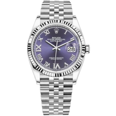 Часы Rolex Datejust 36mm Steel and White Gold 126234-0021