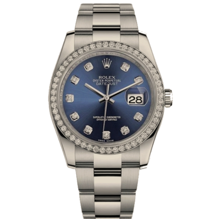 Часы Rolex Datejust 36mm Steel and White Gold 116244-0022