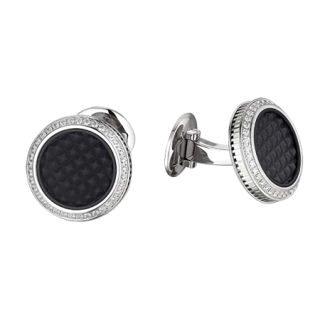 Запонки BREGUET c бриллиантами.