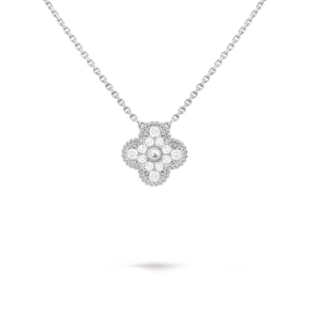 Подвеска Van Cleef & Arpels Vintage Alhambra Diamond VCARA46100