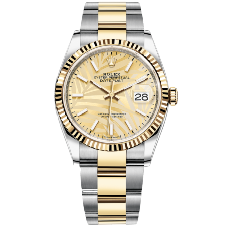 Часы Rolex Datejust 36mm Steel and Yellow Gold 126233-0038