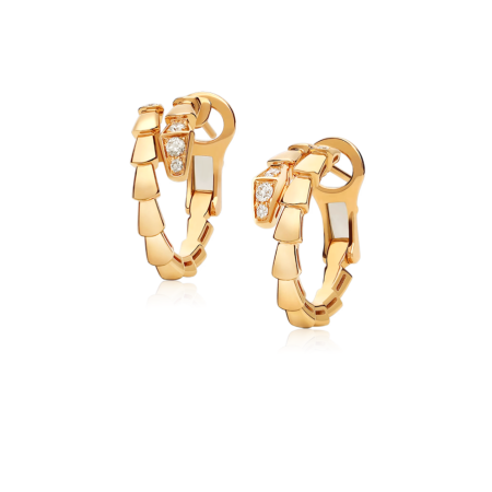 Серьги BVLGARI SERPENTI EARRINGS YELLOW GOLD 360444