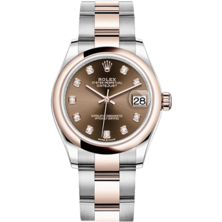 Часы Rolex Datejust 31mm Steel and Everose Gold 278241-0027