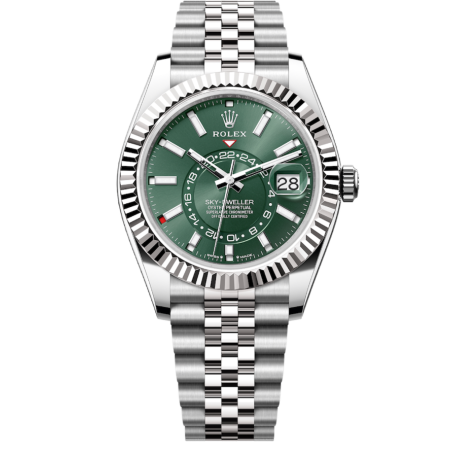 Часы Rolex Sky-Dweller 42mm Steel and White Gold 336934-0002