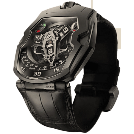 Часы Urwerk 200 collection 210 UR-210 AlTiN