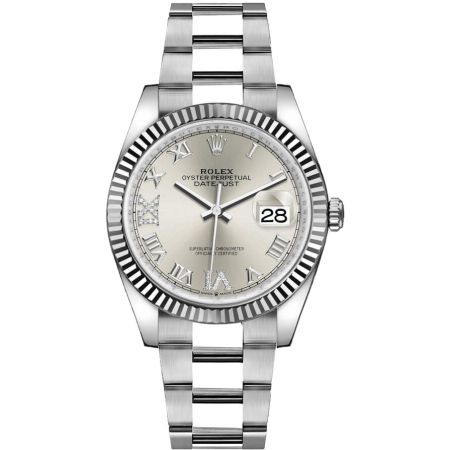 Часы Rolex Datejust 36 Silver Dial Oyster 126234