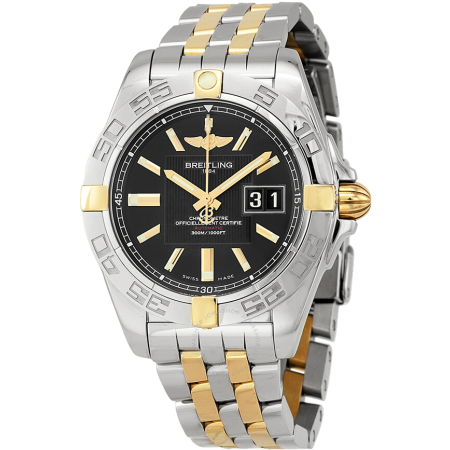 Часы Breitling Galactic 41 Automatic Black Dial Men s Watch B49350L2/BA08