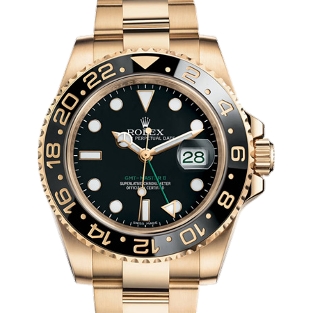 Часы Rolex GMT Master II 40mm Yellow Gold 116718LN-0001