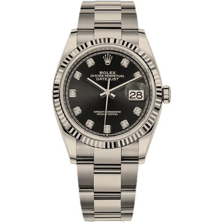 Часы Rolex Datejust 36mm Steel and White Gold 126234