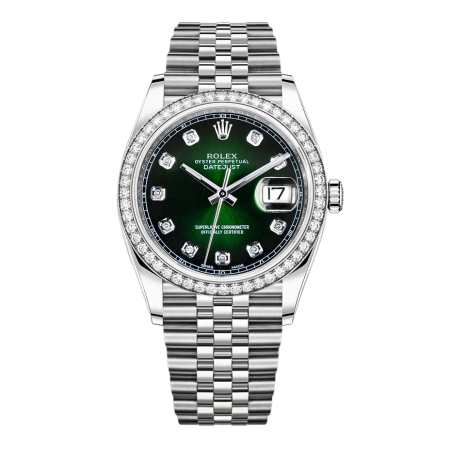 Часы Rolex Datejust 36mm Steel and White Gold Тюнинг 126200