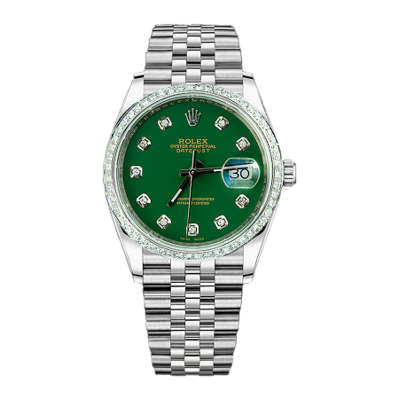 Часы Rolex Datejust Steel and White Gold Тюнинг.