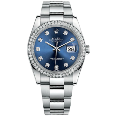 Часы Rolex Datejust 36mm Steel and White Gold 116244-0022