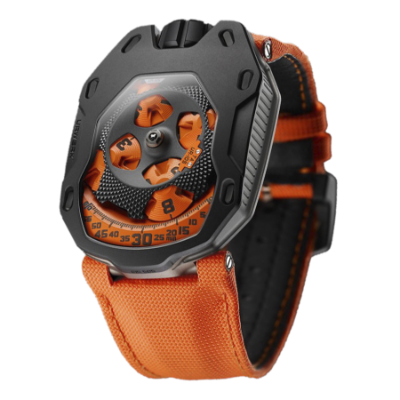 Часы Urwerk 105 collection 105 TA UR-105 TA Black Orange