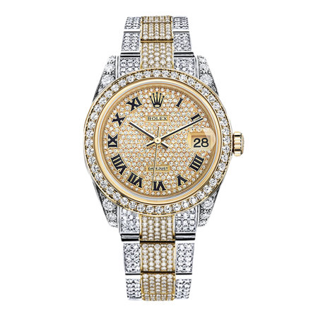 Часы Rolex DATEJUST DIAMONDS 36 MM 116203 ТЮНИНГ