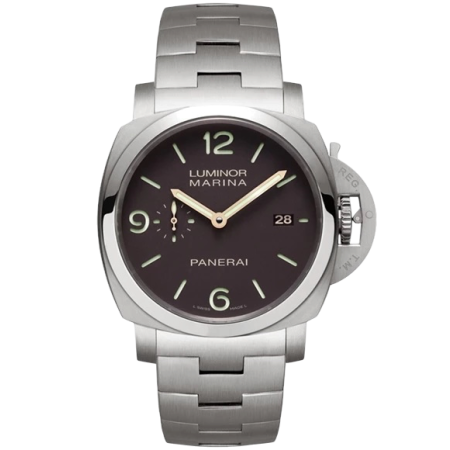 Часы Panerai Luminor 1950 3 Days Titanium 44 mm PAM00352