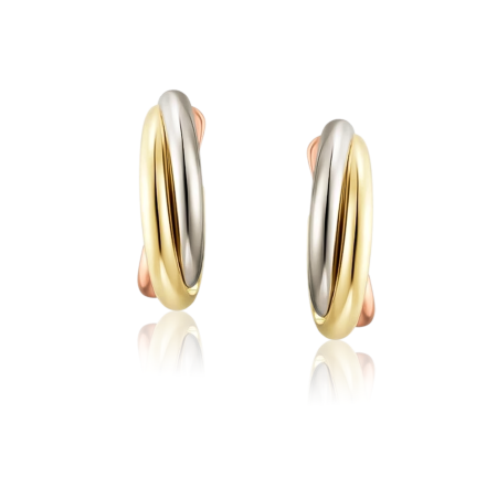 Серьги Cartier TRINITY EARRINGS B8301540