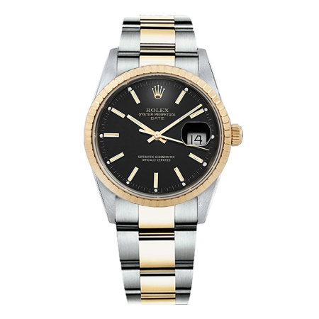 Часы Rolex Datejust steel and Yellow gold.